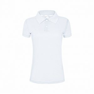 Camisa Polo Feminina Branca